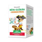 Imunit Kalóz Jack béta-glükán homoktövis kivonat szájban oldódó tabletta szamóca 30x