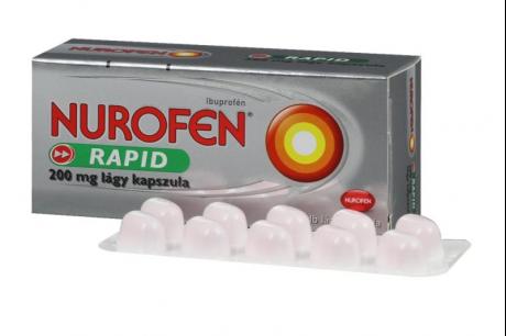 Nurofen Rapid 200 mg lágy kapszula 20x (Csomagküldéssel nem kérhető!)