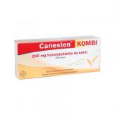 Canesten Kombi hüvelytabletta és krém 3x +20g (Csomagküldéssel nem kérhető!)